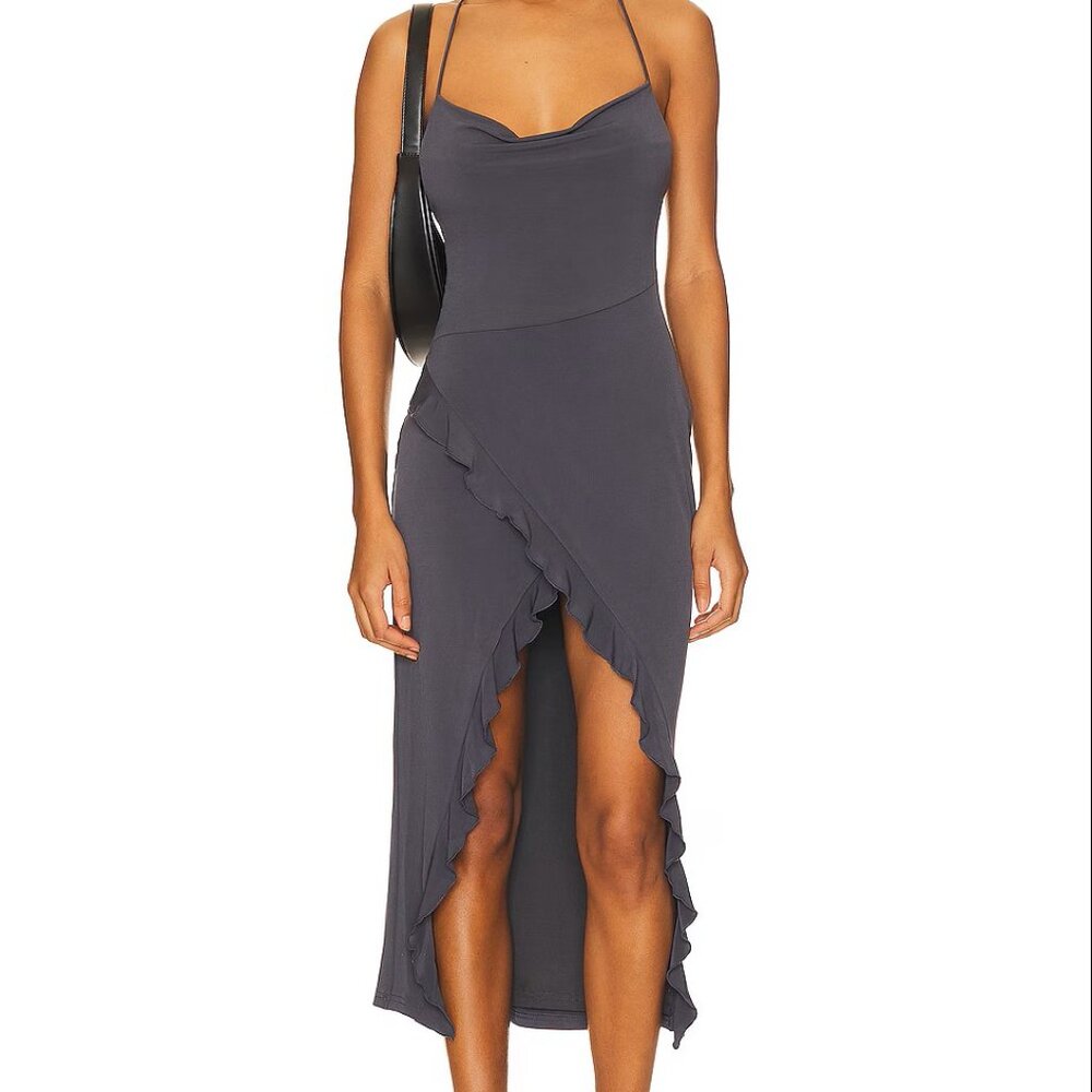 REVOLVE - MORE TO COME: Flora Ruffle Midi Dress